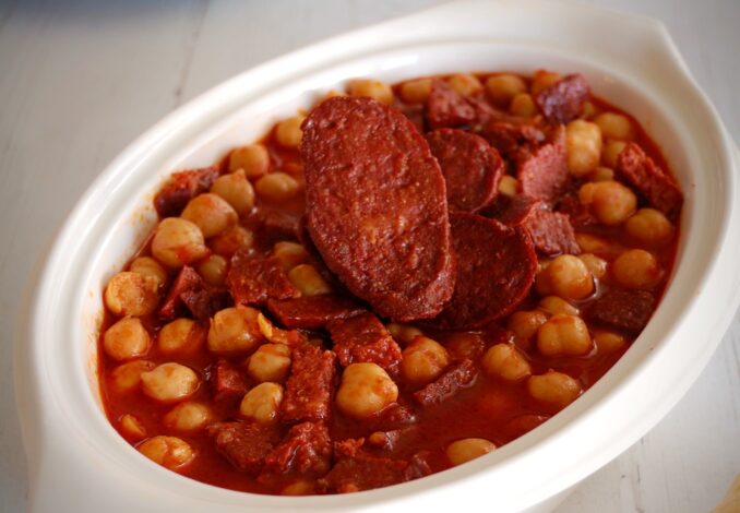 Chickpea and Sausage Skillet