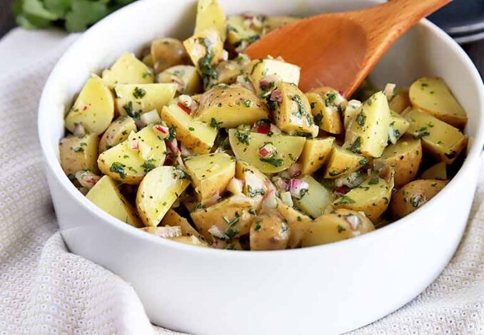Vinegar Potato Salad