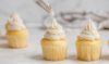 Buttercream frosting: a smooth and creamy icing for cakes and cupcakes, adding a touch of sweetness and elegance.