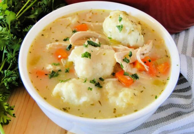 Chicken Dumpling Soup