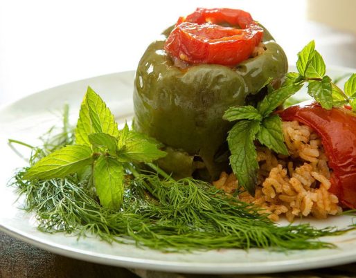 Stuffed Peppers with Olive Oil
