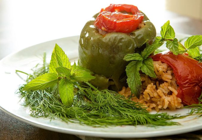 Stuffed Peppers with Olive Oil