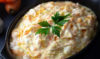 Delicious and healthy carrot yogurt dip with a creamy texture and vibrant orange color