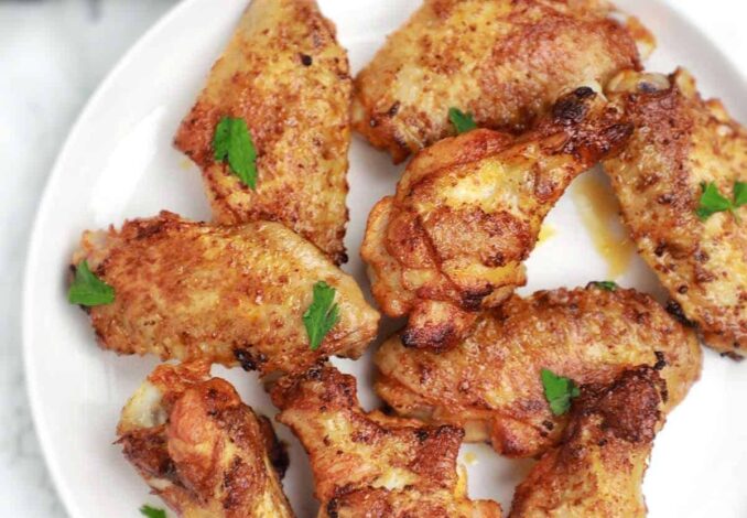Crispy Pan-Fried Chicken Wings