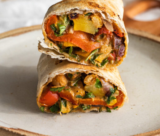 Crispy Tahini Wrap