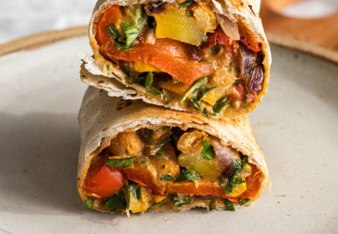 Crispy Tahini Wrap