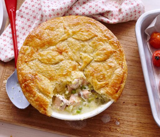 salmon pie